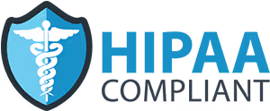 HIPAA compliance badge